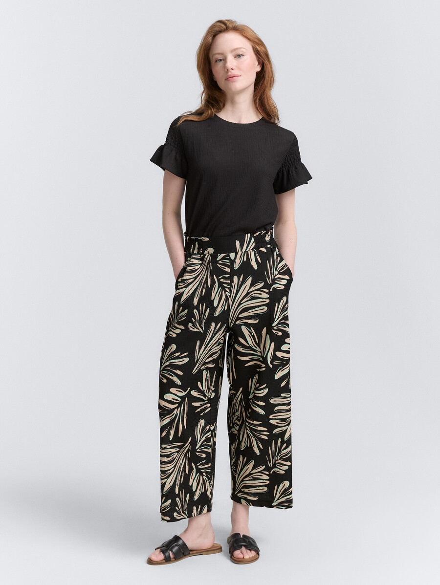 culottes de cintura alta