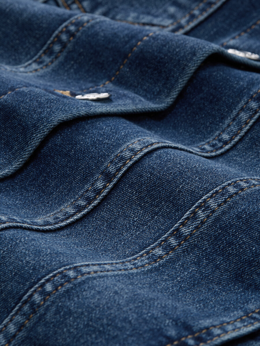 chaqueta vaquera con algodón orgánico