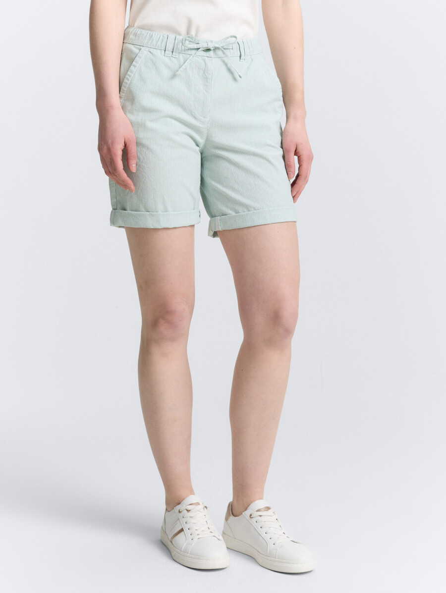 bermudas chinas con cordón