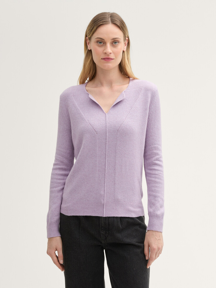 comfort wool - suéter texturizado