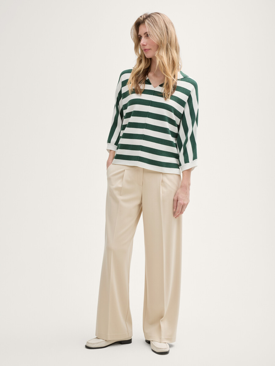 jersey de punto holgado con capucha