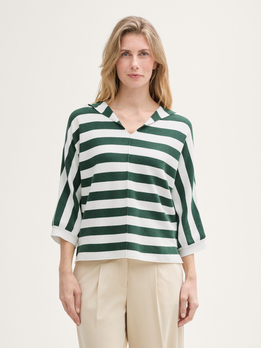 jersey de punto holgado con capucha