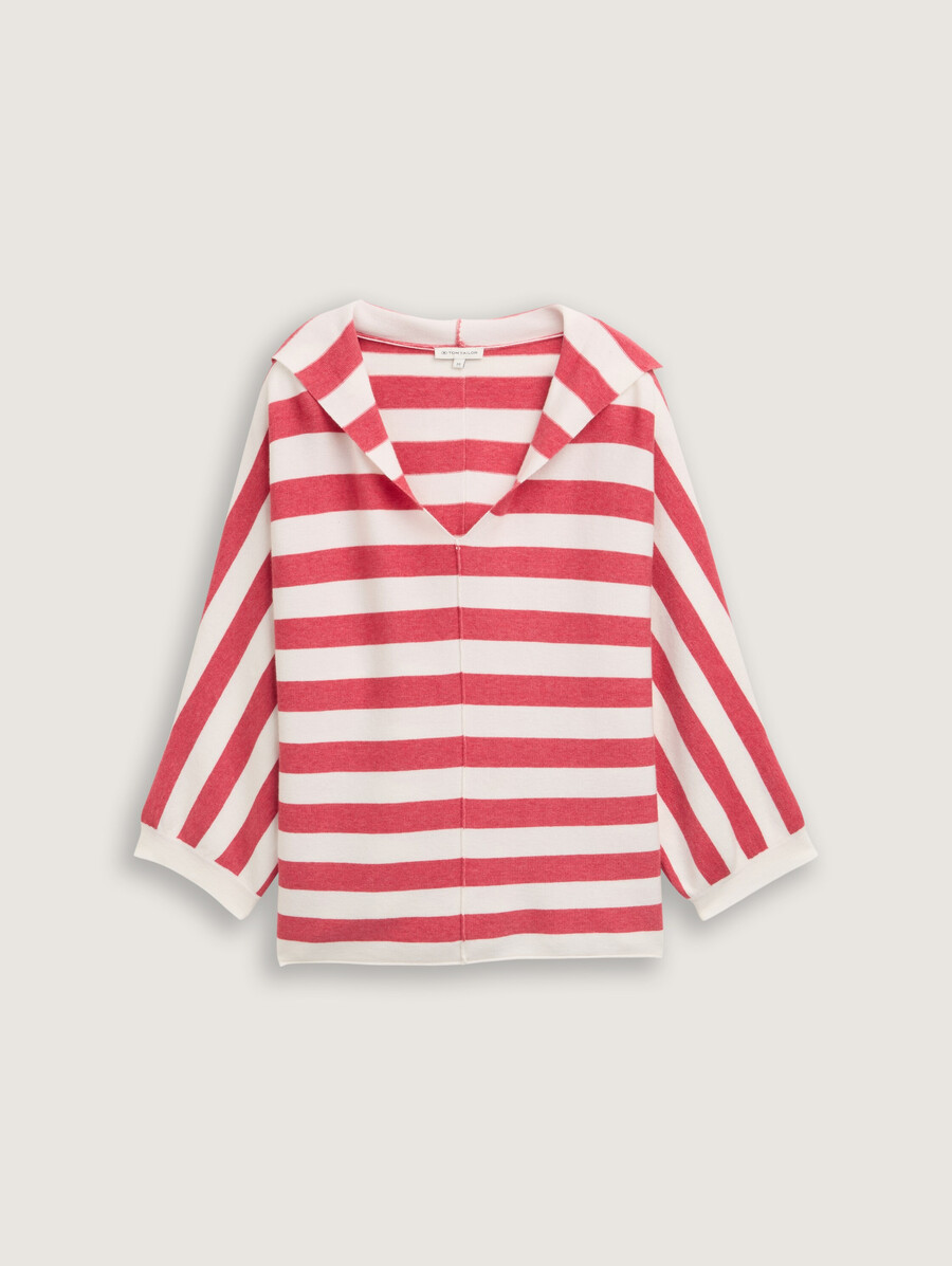 jersey de punto holgado con capucha