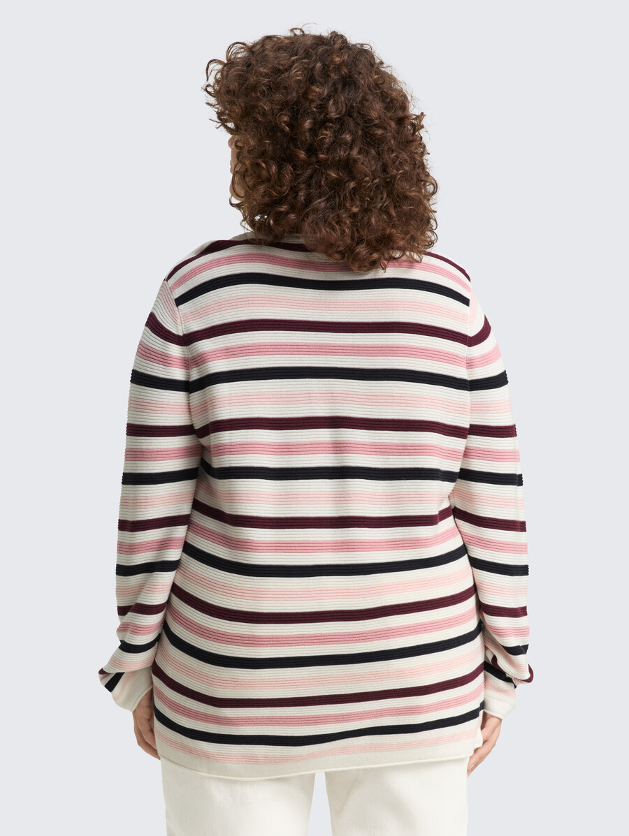 talla grande - jersey de punto de algodón orgánico