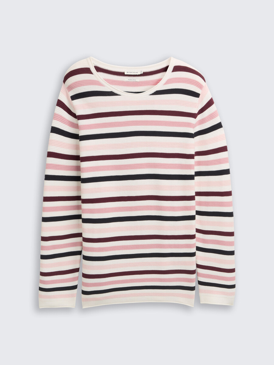 talla grande - jersey de punto de algodón orgánico