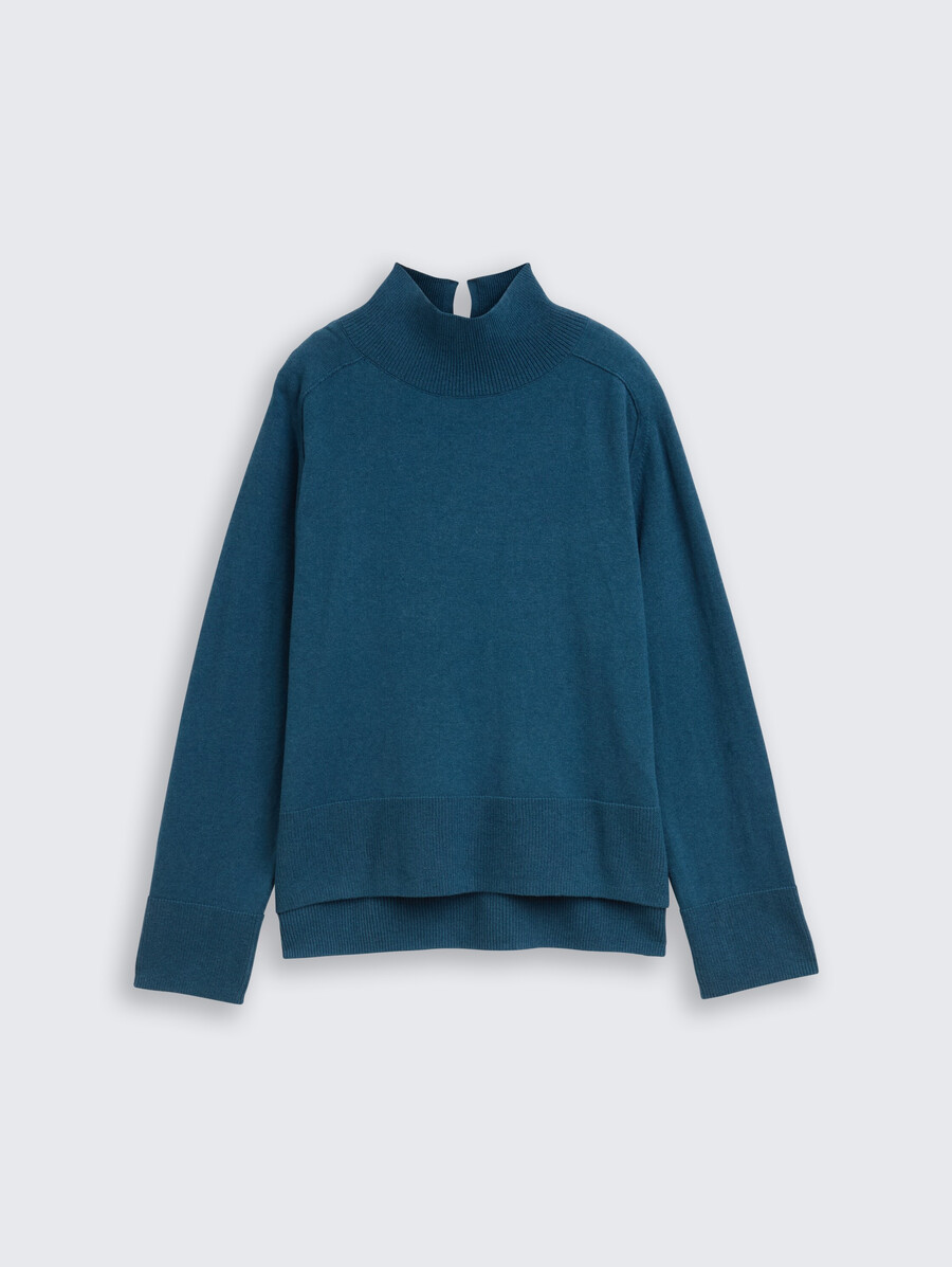 jersey de punto con mezcla de cachemira