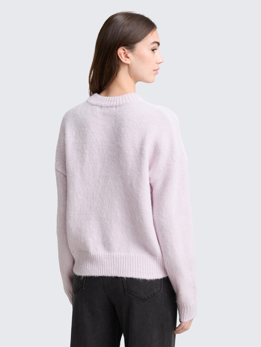 jersey de punto de gran tamaño