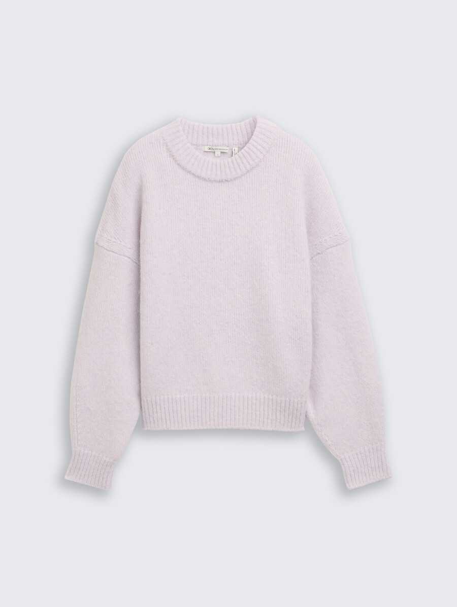 jersey de punto de gran tamaño