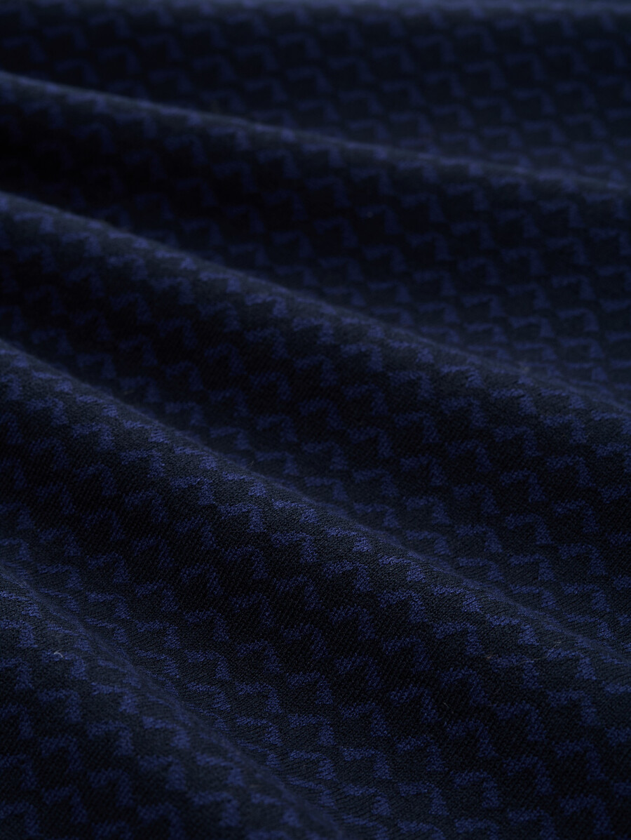 jersey holgado de punto jacquard