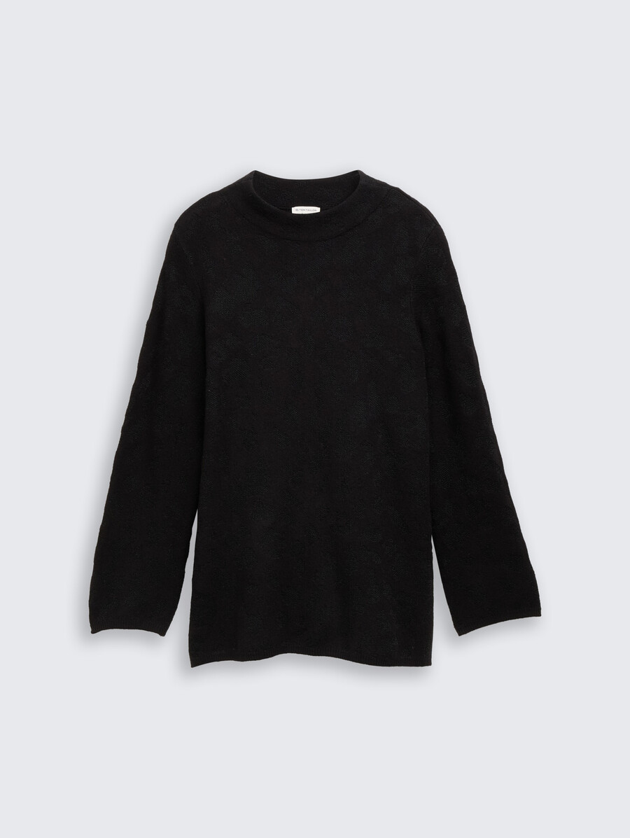 tallas grandes - jersey de punto con efecto brillo