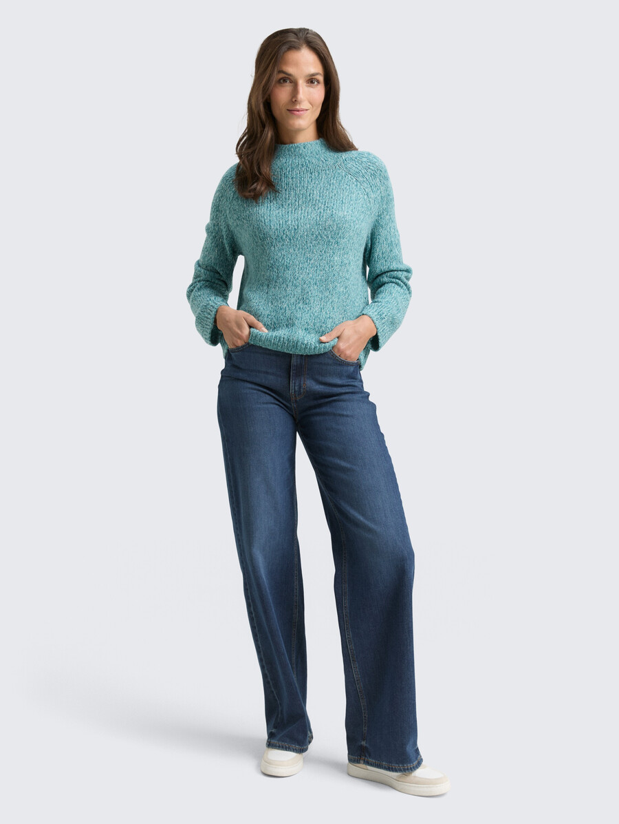 jersey de punto raglán