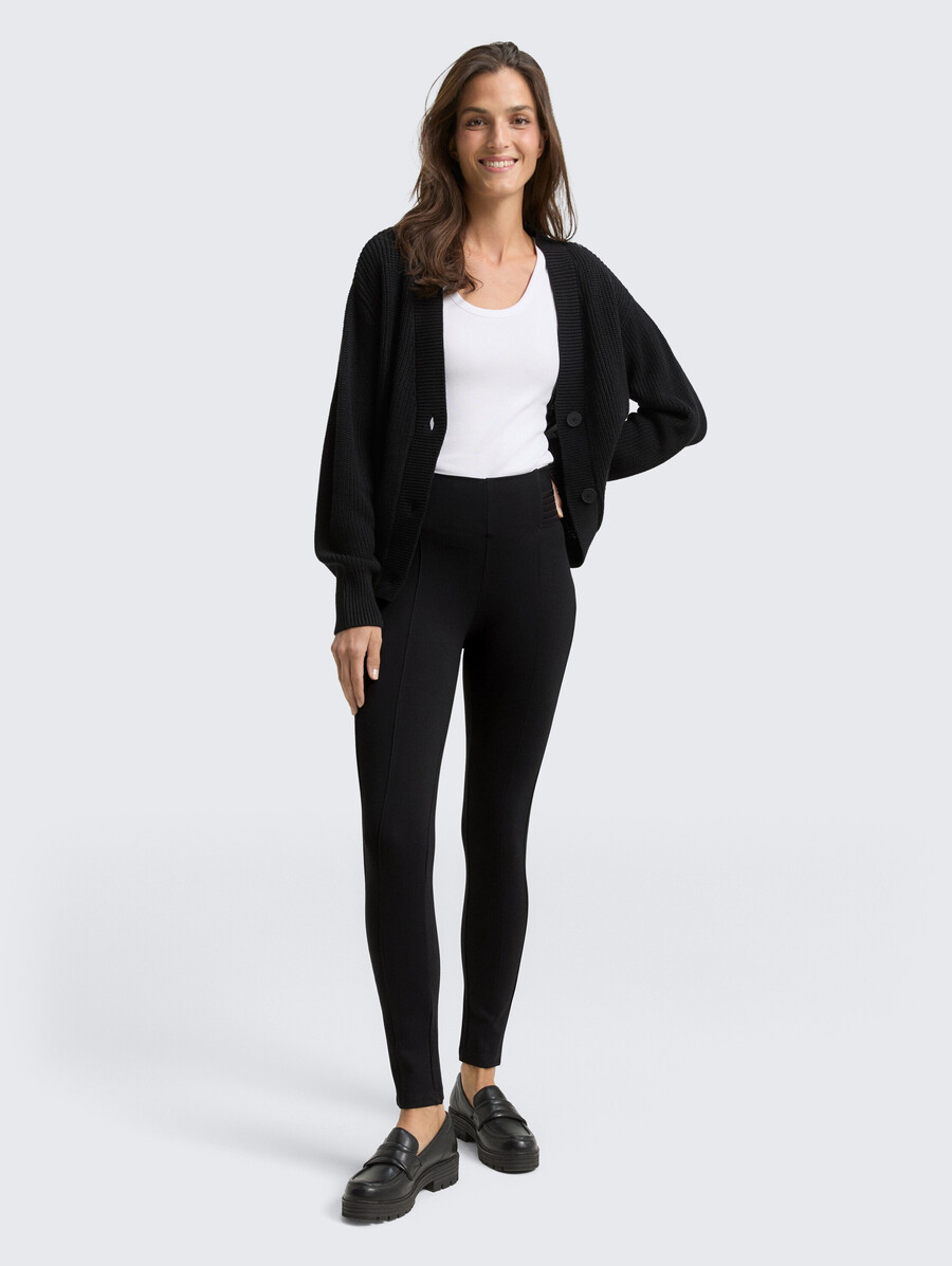 pantalones treggings con cinturilla elástica