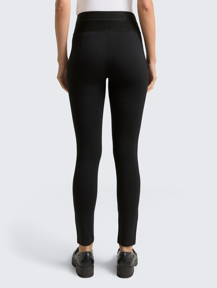 pantalones treggings con cinturilla elástica
