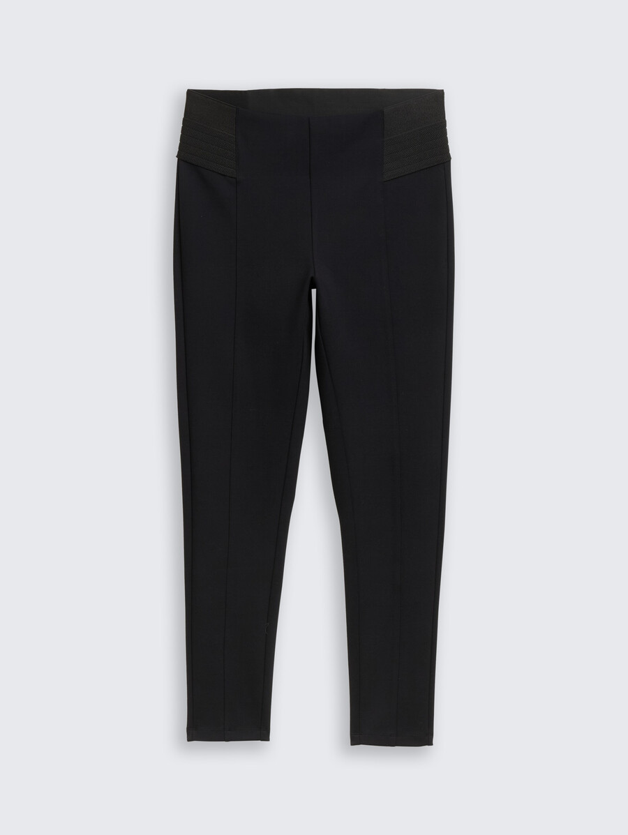 pantalones treggings con cinturilla elástica