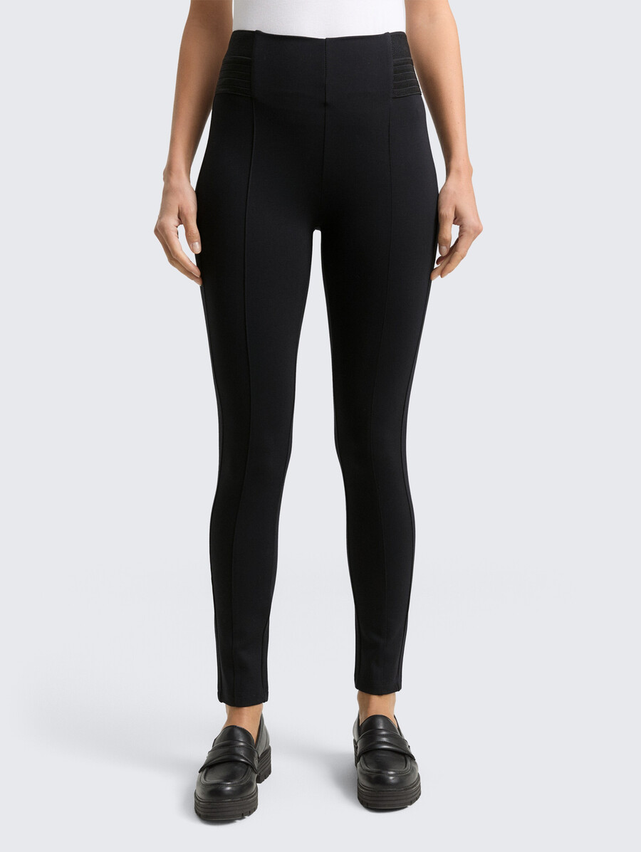 pantalones treggings con cinturilla elástica