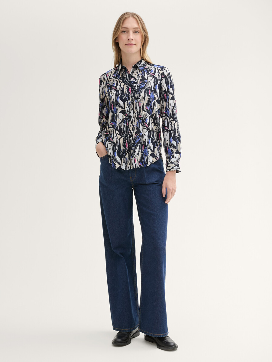 blusa con estampado