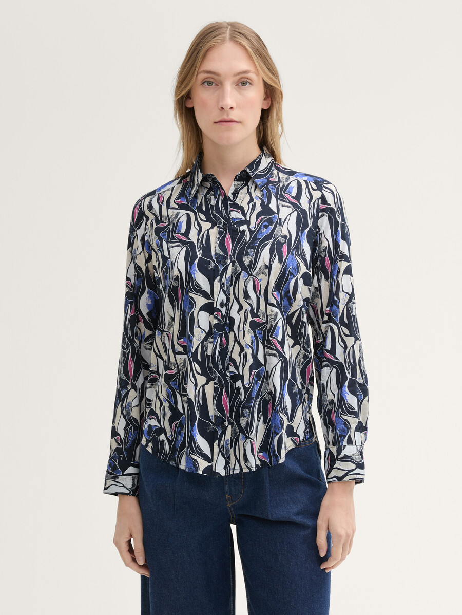 blusa con estampado