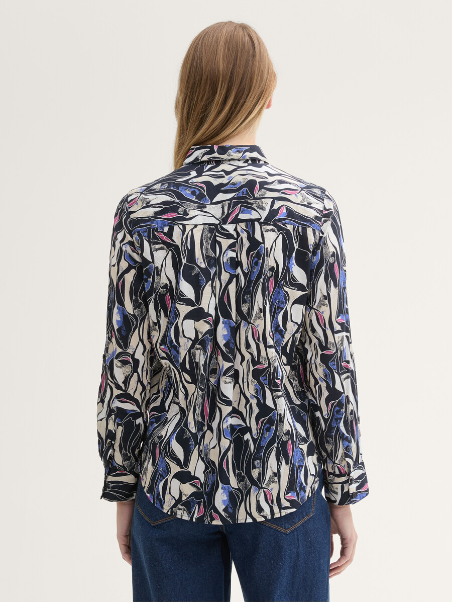 blusa con estampado