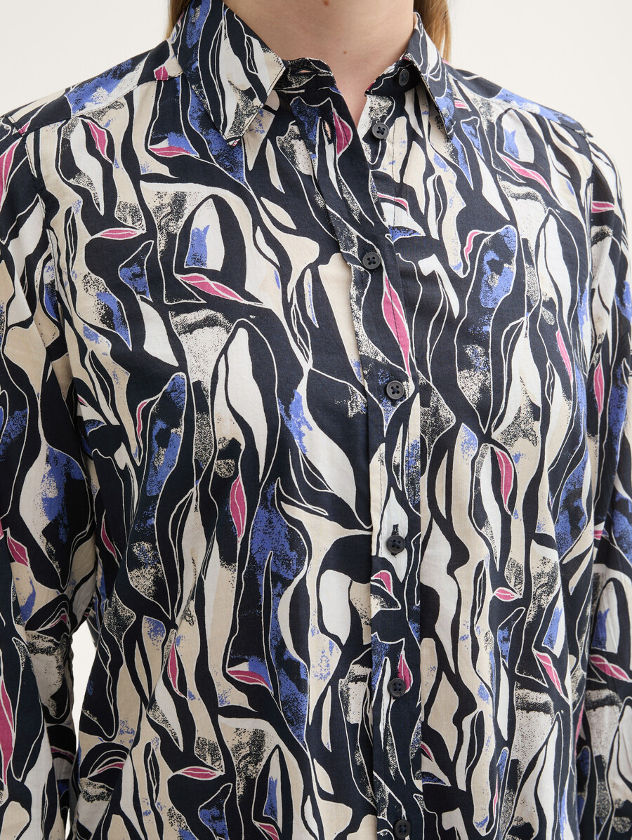 blusa con estampado