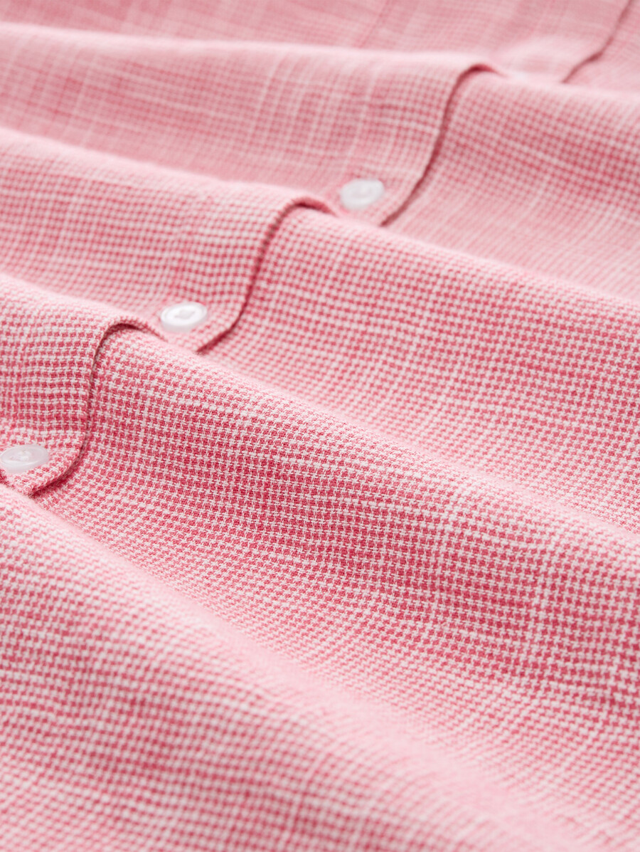 talla grande - blusa con bolsillos en el pecho