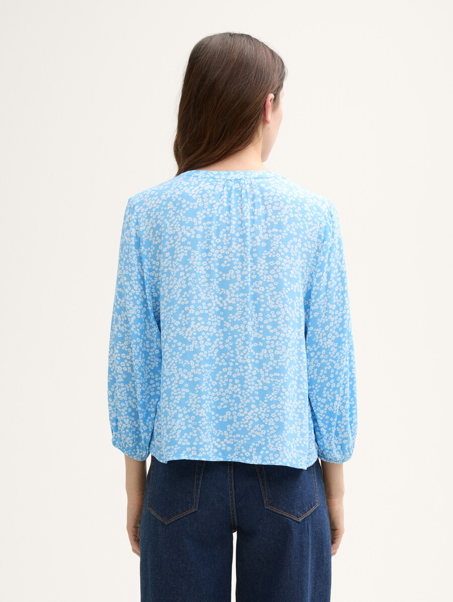 blusa holgada de viscosa