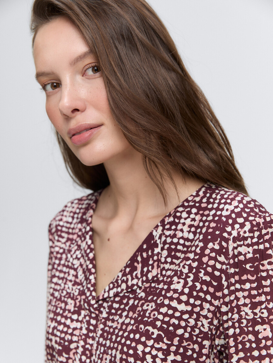blusa de viscosa