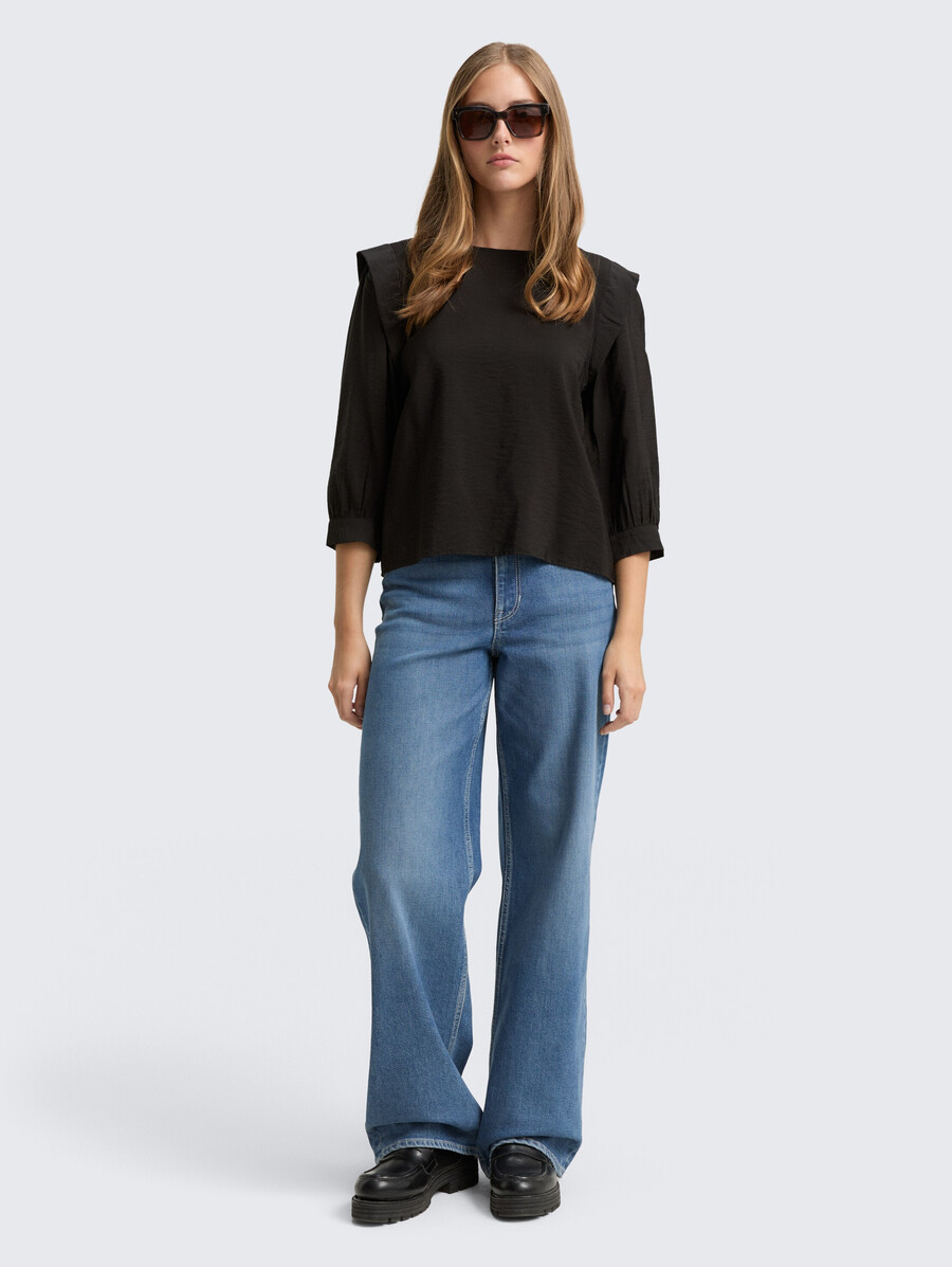 blusa holgada