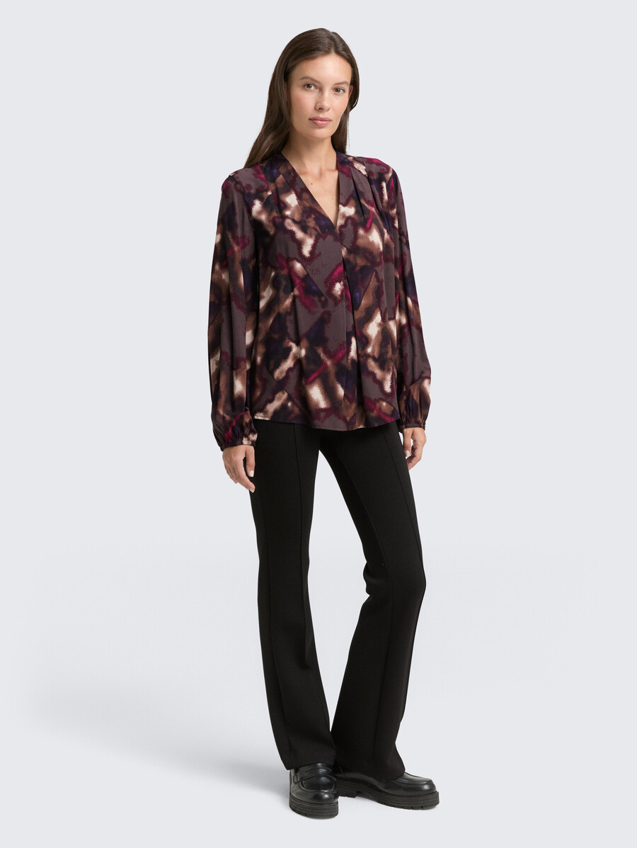 blusa con estampado