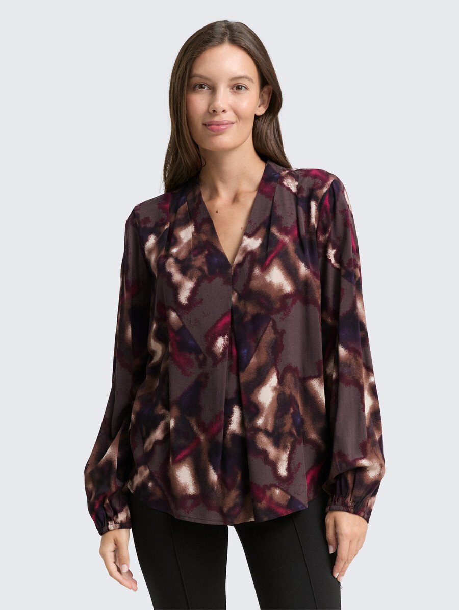 blusa con estampado