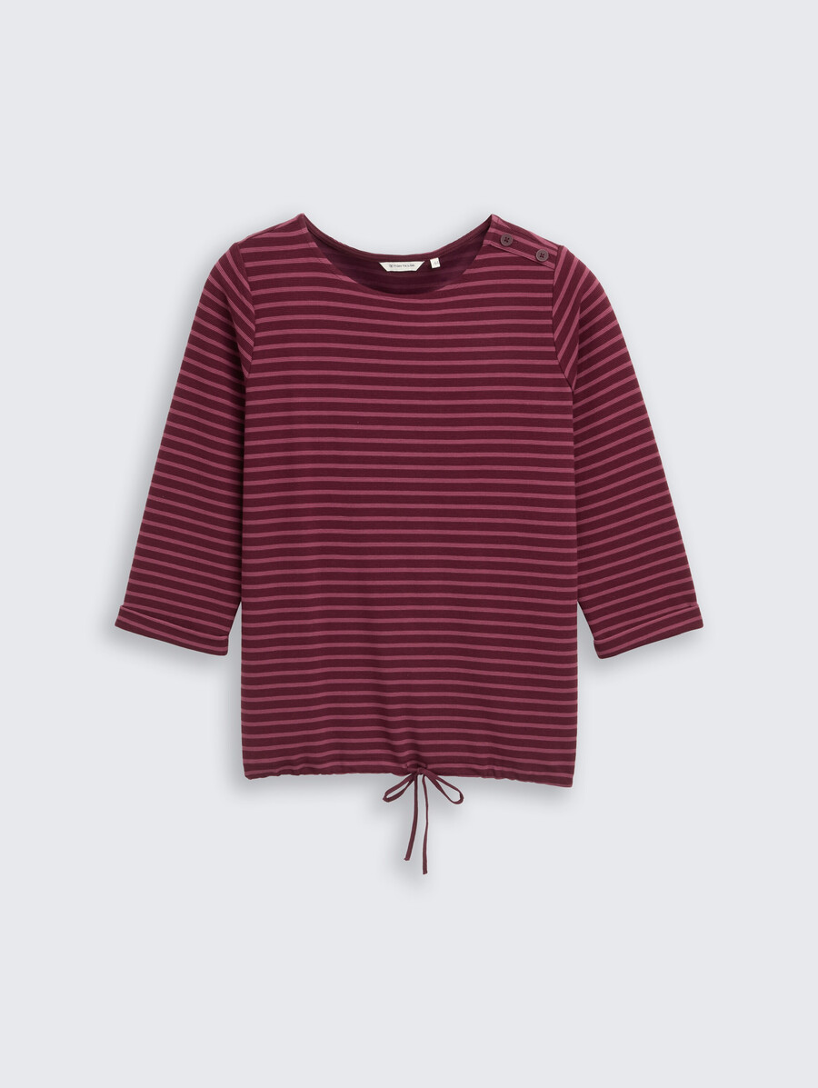 talla grande - camisa de manga larga con detalles de botones