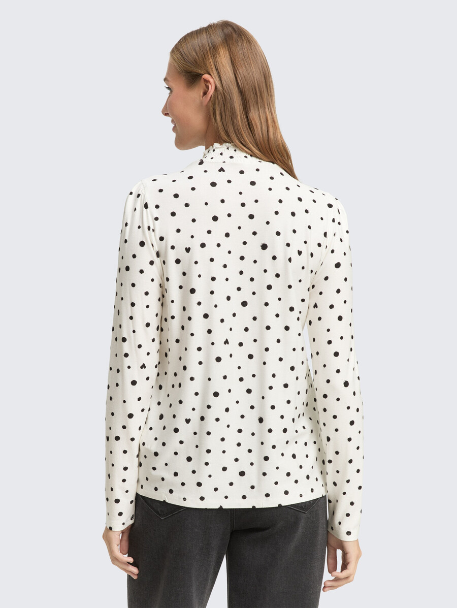 camisa de manga larga con estampado