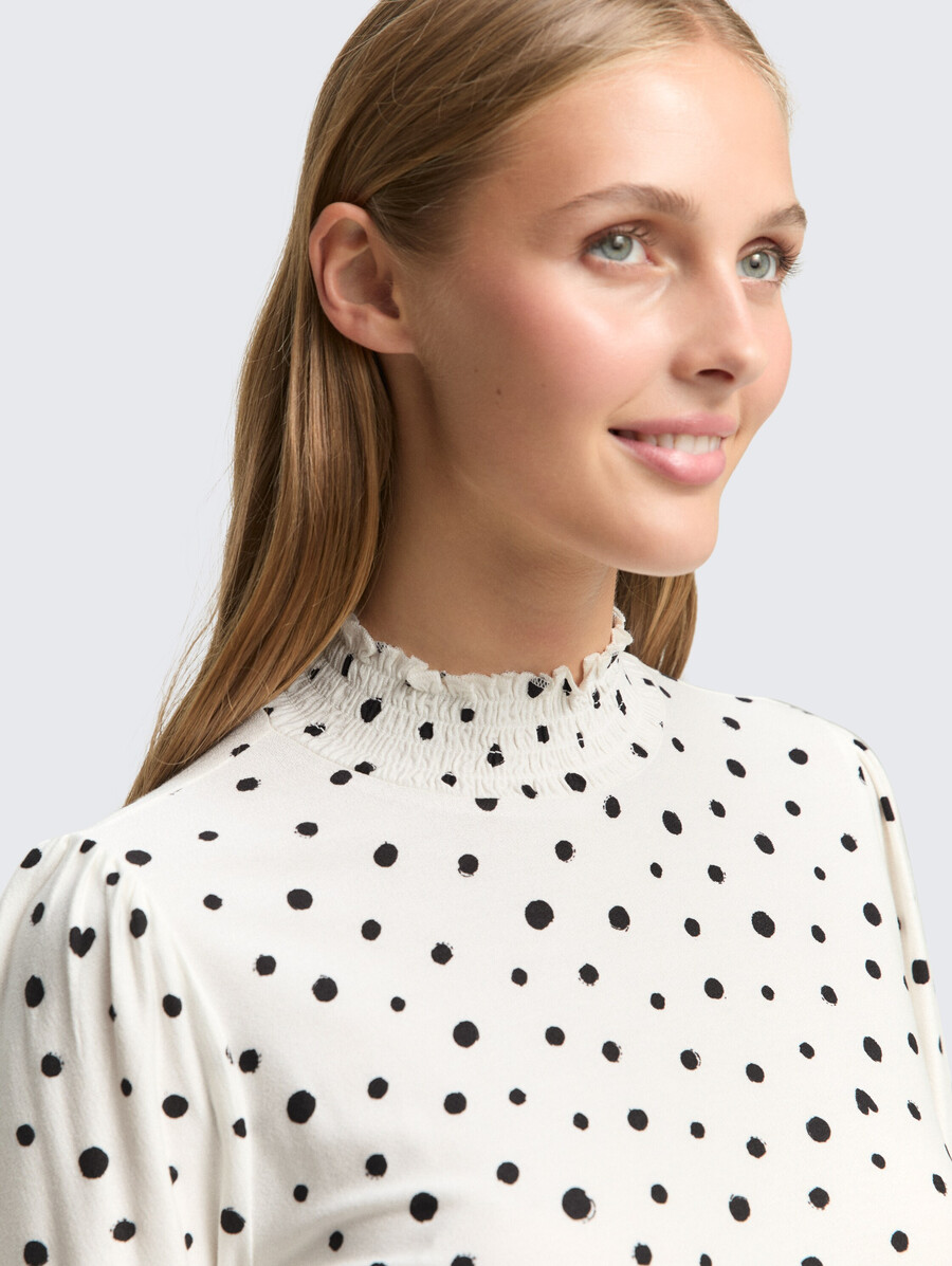 camisa de manga larga con estampado