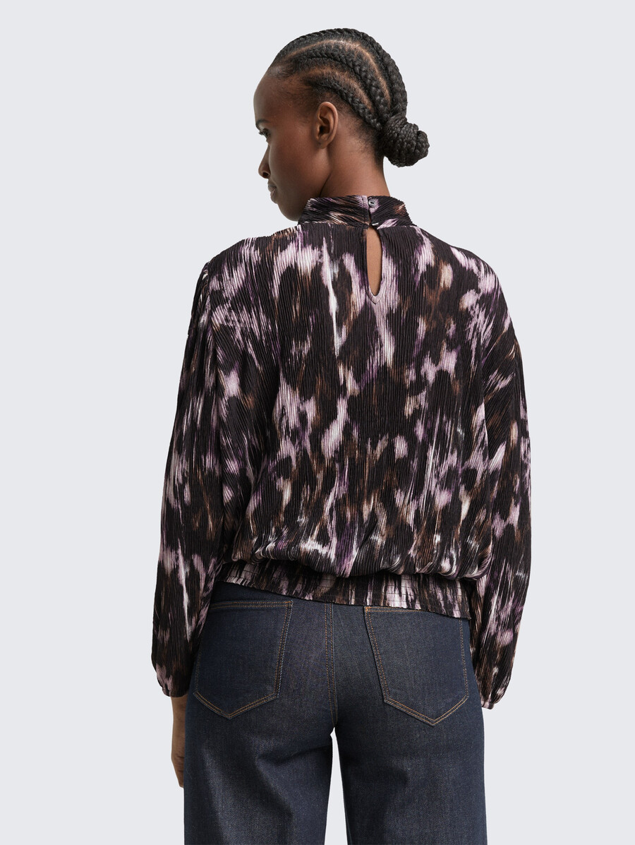 camisa blusa holgada con estampado