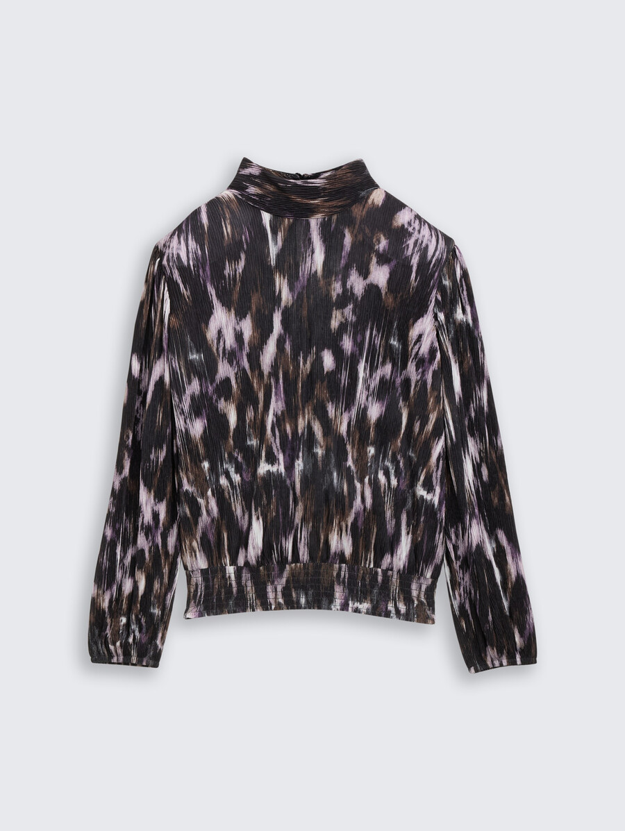 camisa blusa holgada con estampado