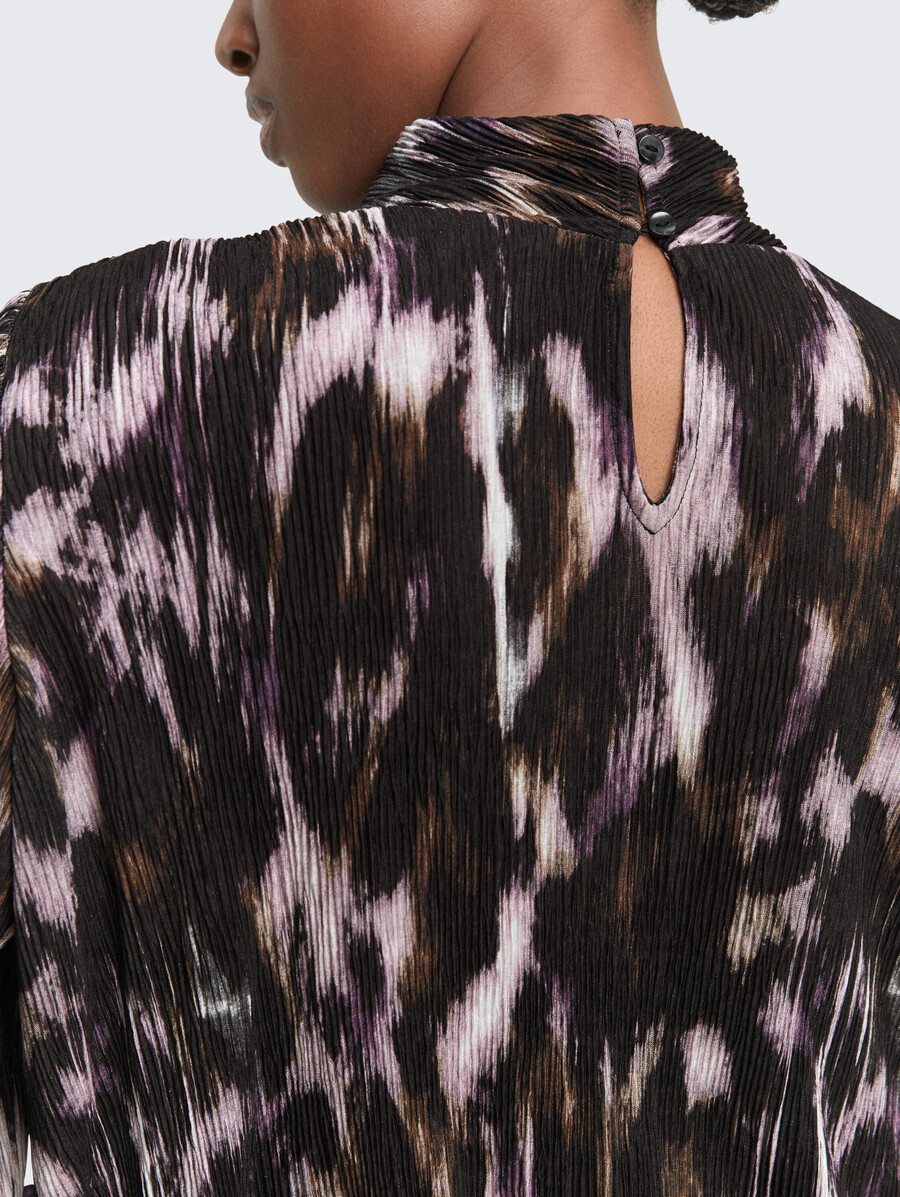camisa blusa holgada con estampado