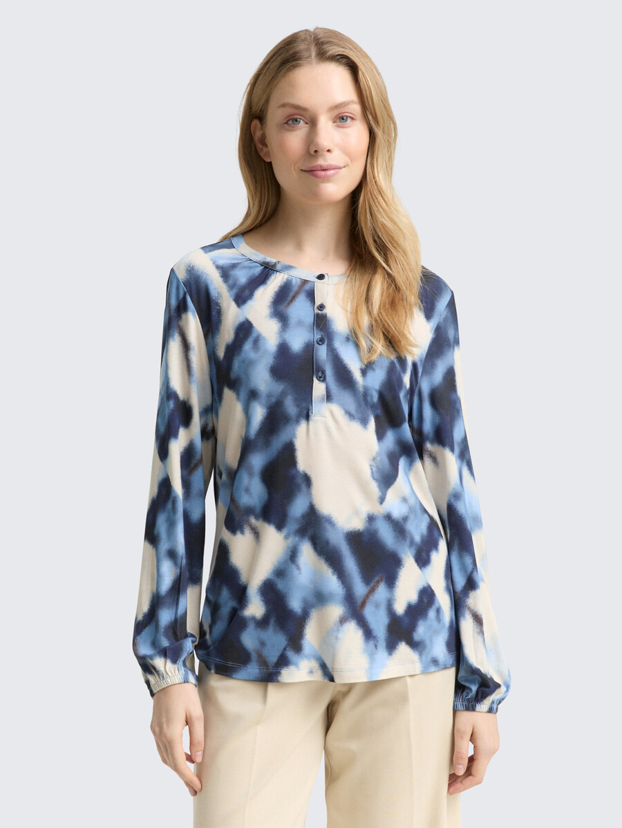 camisa blusa con estampado