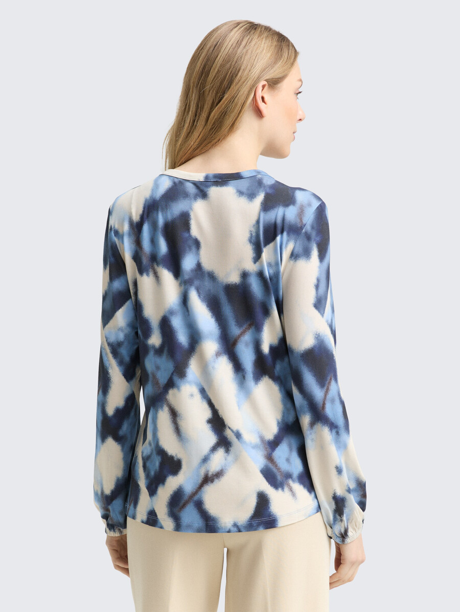 camisa blusa con estampado