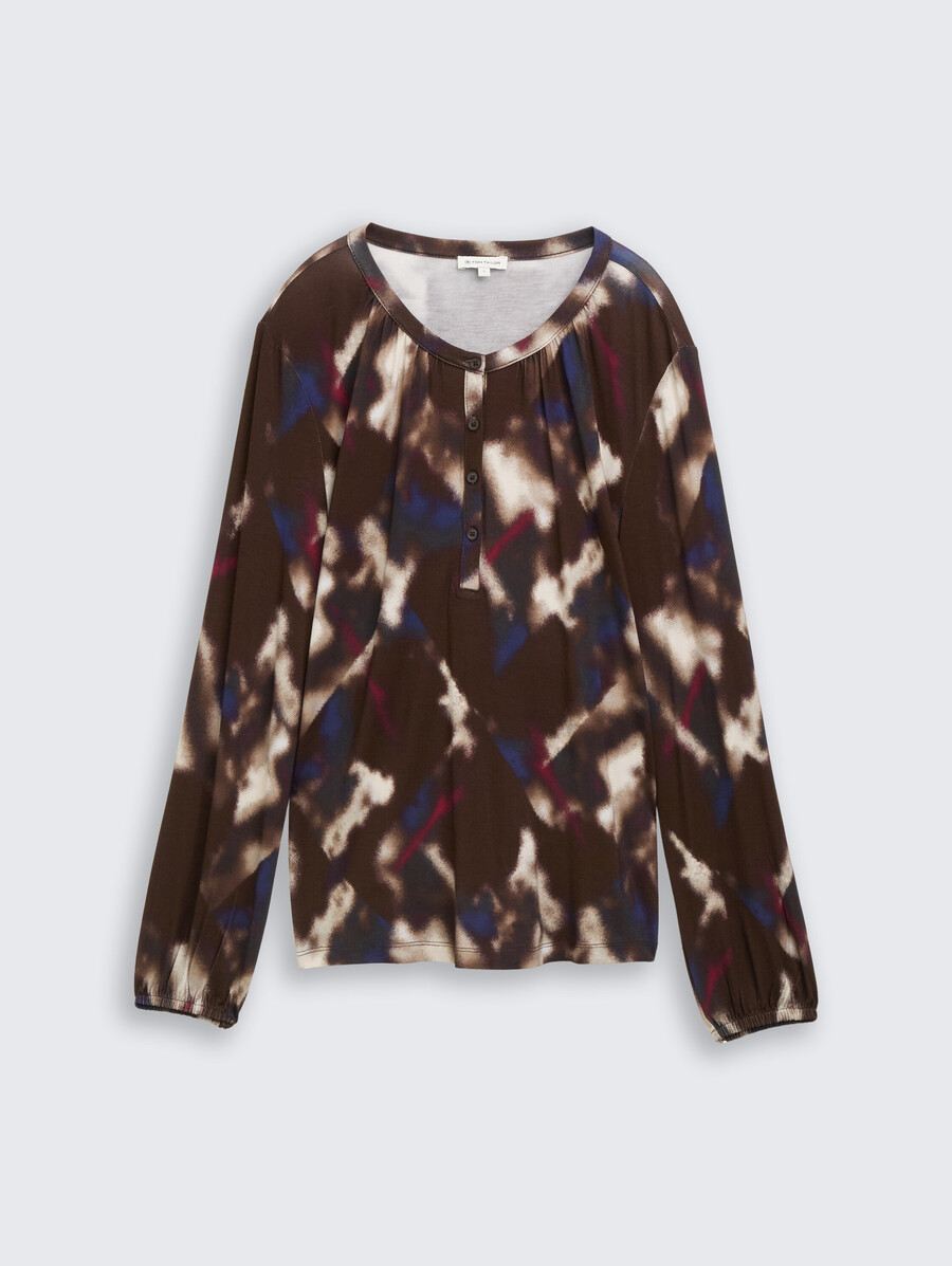 camisa blusa con estampado
