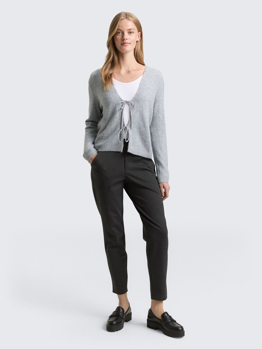 pantalones de corte relajado con cinturilla elástica