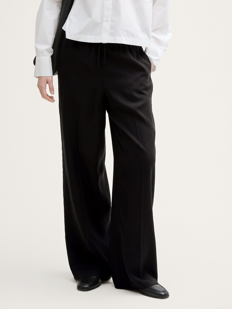 pantalones paperpag de pierna ancha