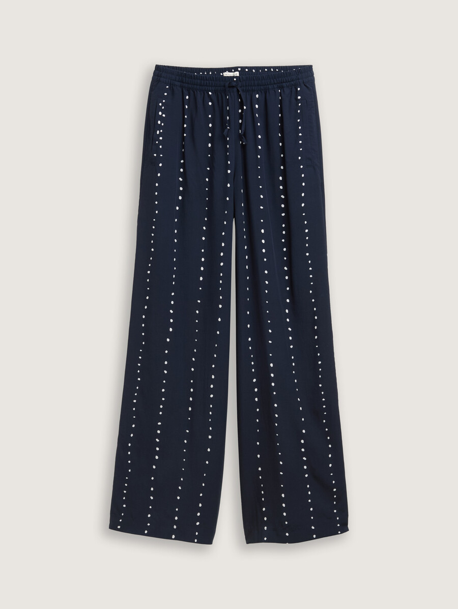 pantalones palazzo holgados de pierna ancha