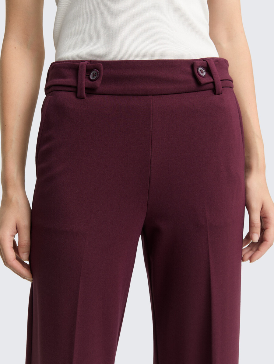 pantalón recto cropped ttmia