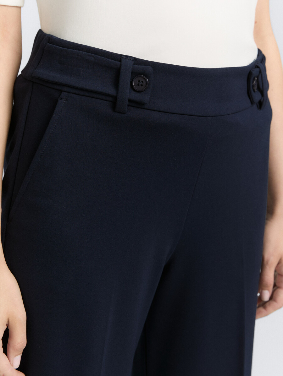 pantalón recto cropped ttmia