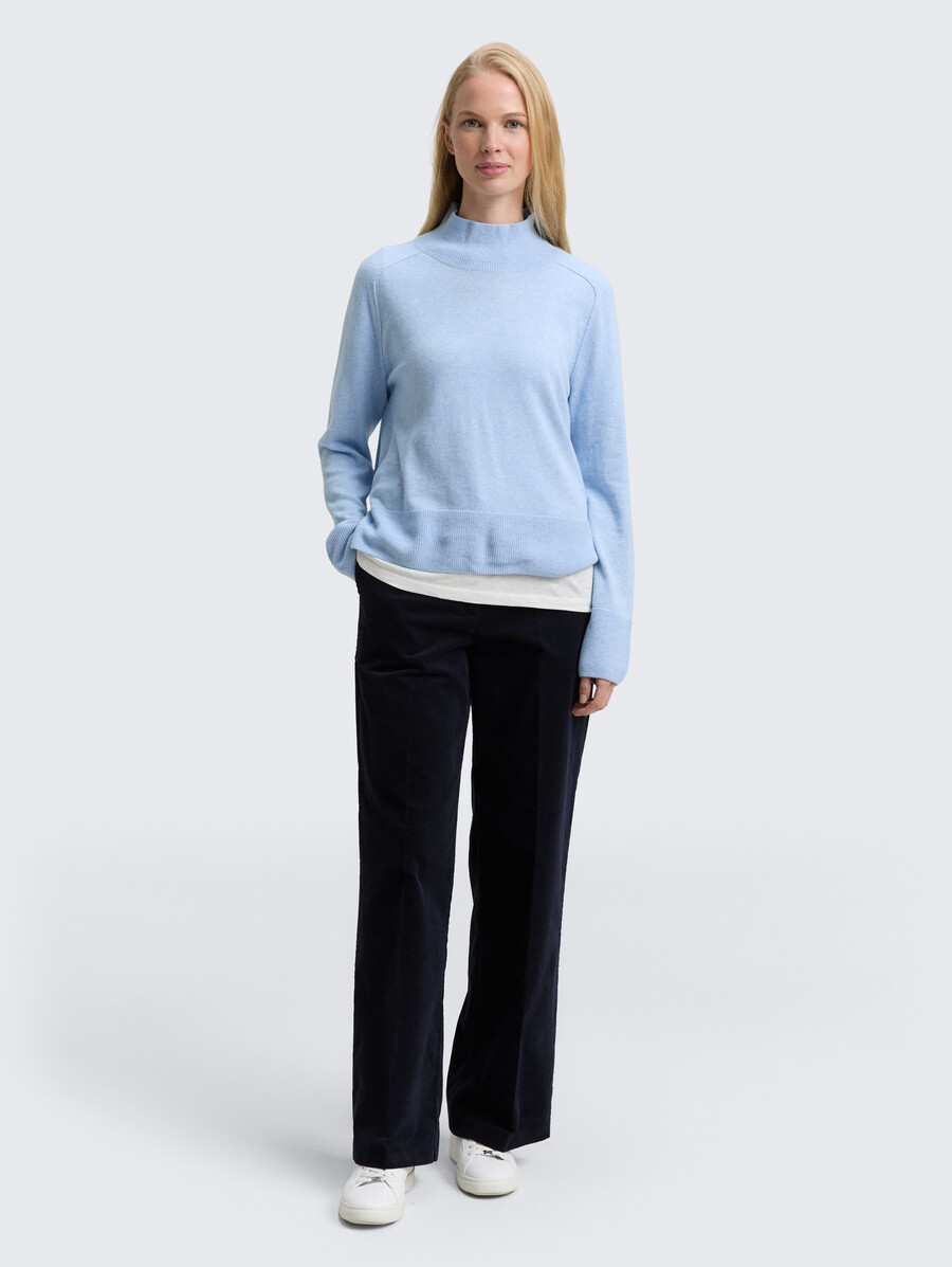 pantalones de pana de pierna ancha ttlea
