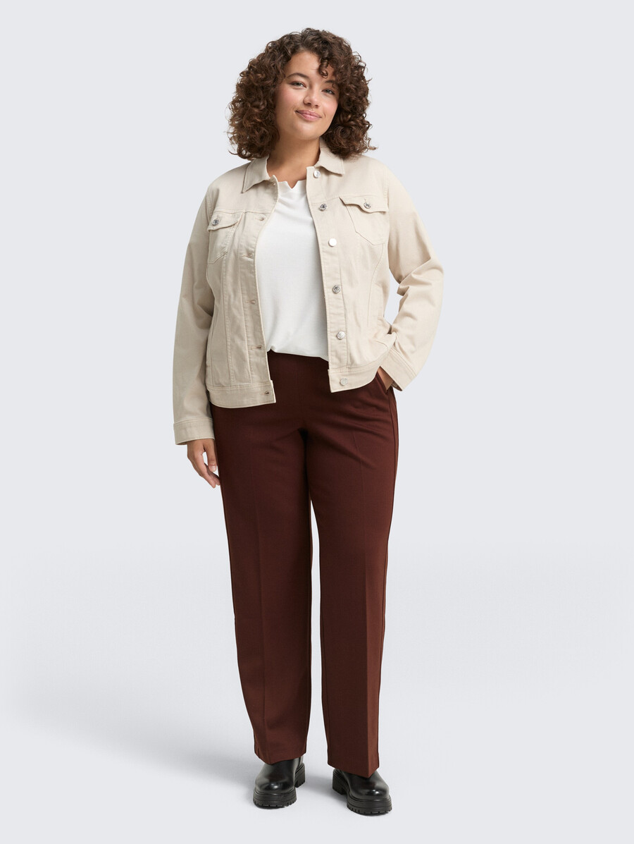 talla grande - pantalones rectos
