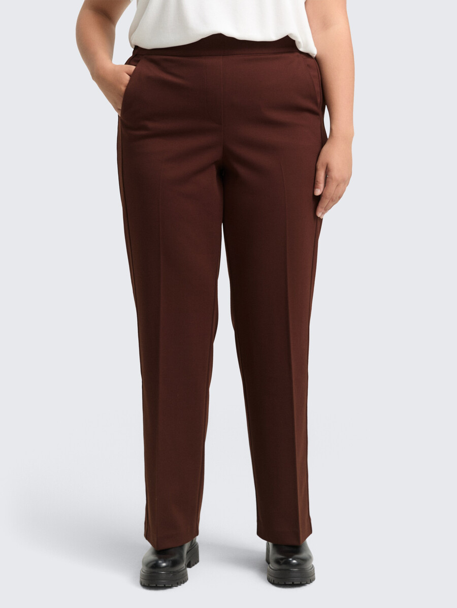 talla grande - pantalones rectos