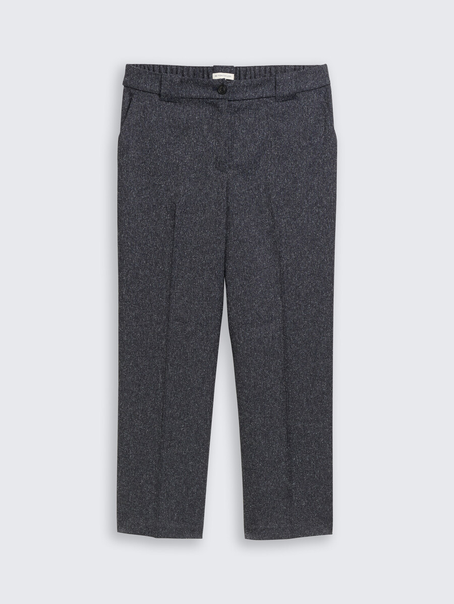 pantalón recto ttmia en look melange