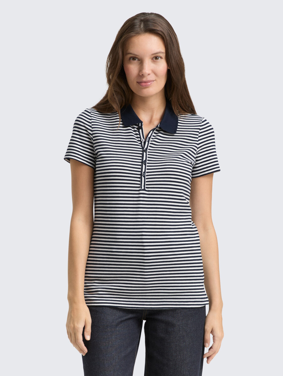 polo de piqué elástico