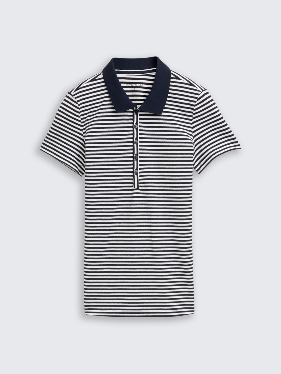 polo de piqué elástico