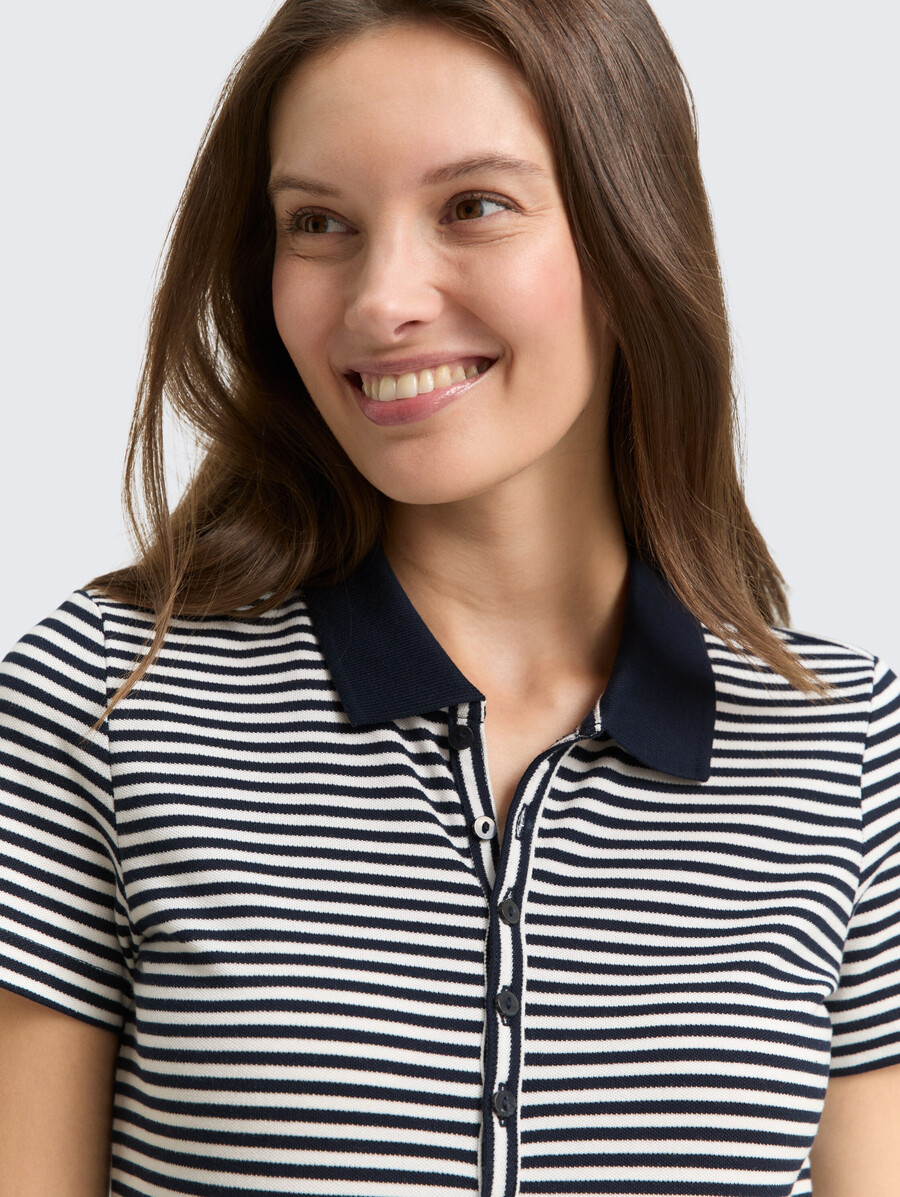 polo de piqué elástico